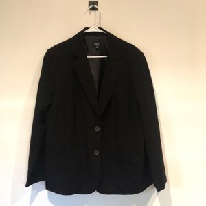 Jones New York Women’s Black Blazer Jacket Strech Plus Size 16W